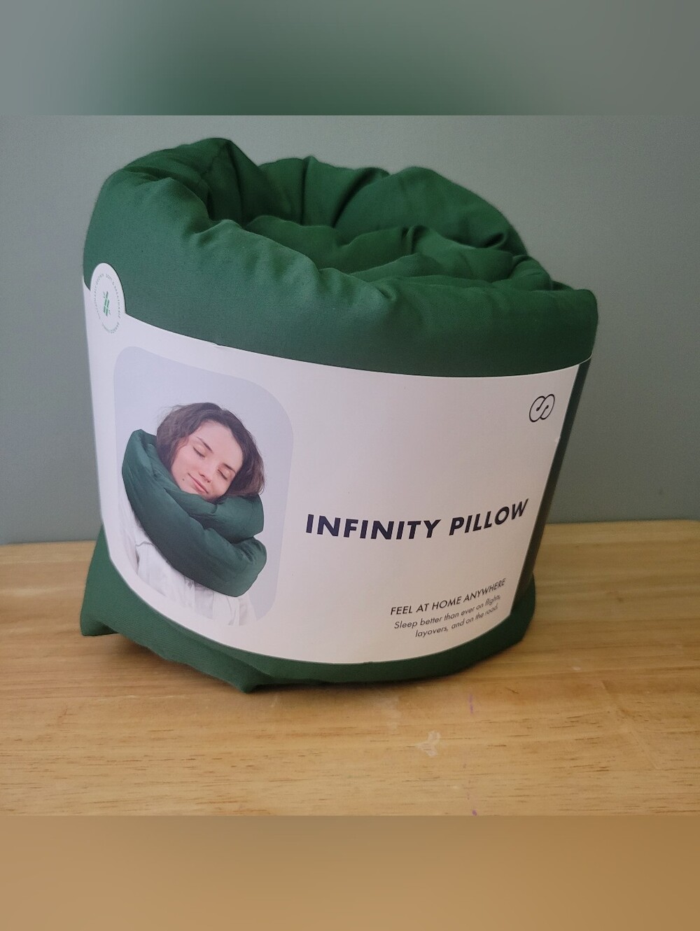 Infinity Pillow - Green